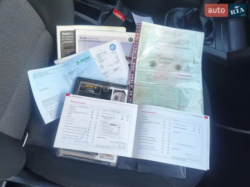 Универсал Skoda Octavia 2007 в Чернигове документ