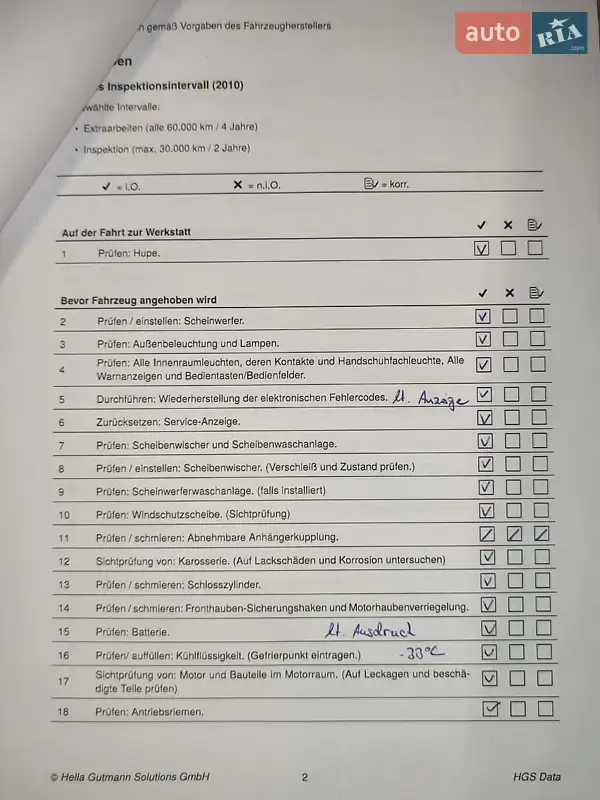 Універсал Skoda Octavia 2010 в Вінниці документ