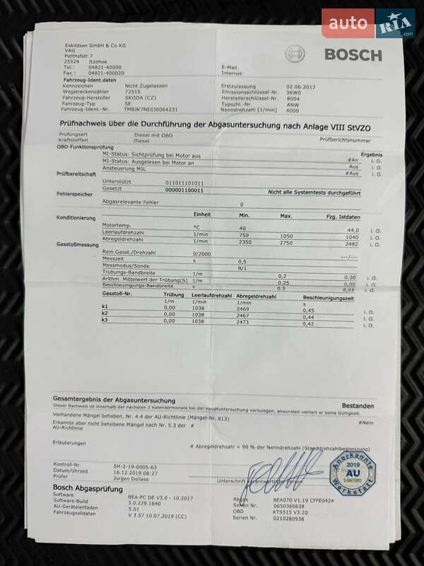 Универсал Skoda Octavia 2018 в Владимире