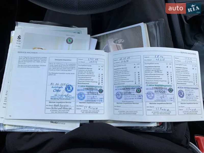 Універсал Skoda Octavia 2005 в Луцьку документ