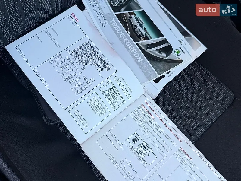 Универсал Skoda Octavia 2011 в Радивилове документ