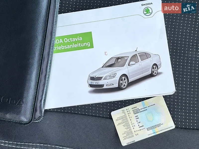 Лифтбек Skoda Octavia 2012 в Виннице документ