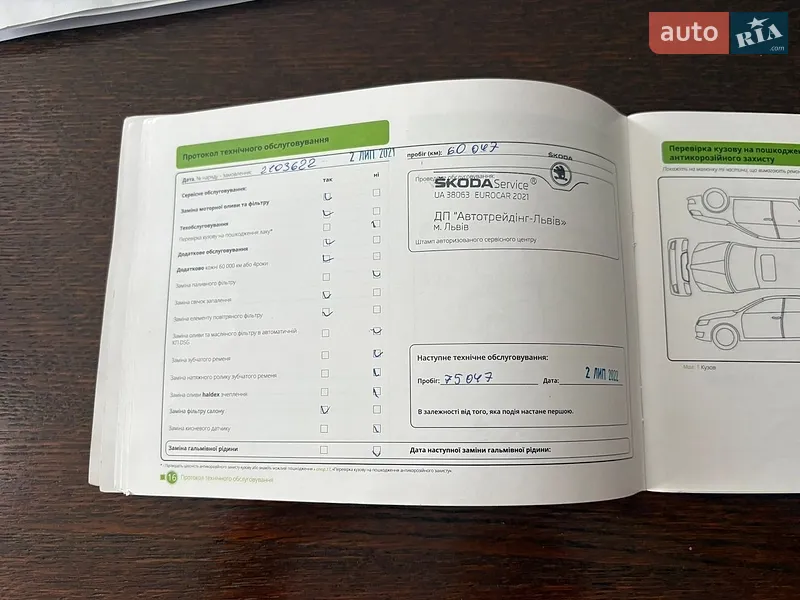Лифтбек Skoda Octavia 2018 в Александрие документ
