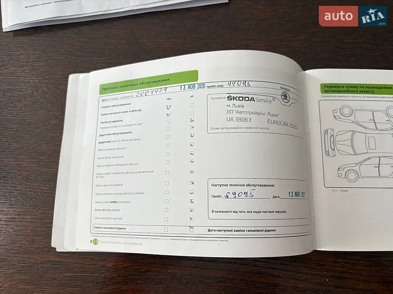 Лифтбек Skoda Octavia 2018 в Александрие документ