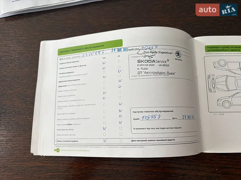 Лифтбек Skoda Octavia 2018 в Александрие документ