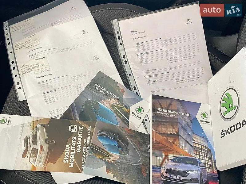 Универсал Skoda Octavia 2022 в Ужгороде документ