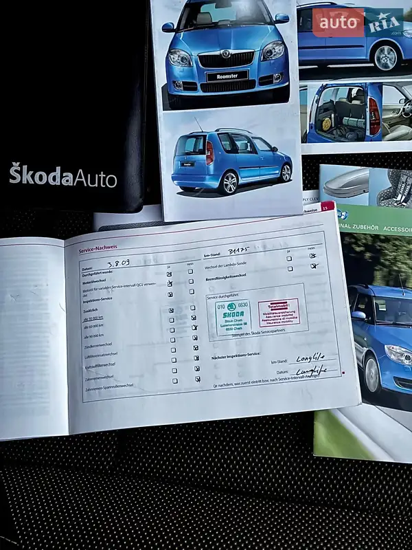 Мікровен Skoda Roomster 2008 в Чернігові документ