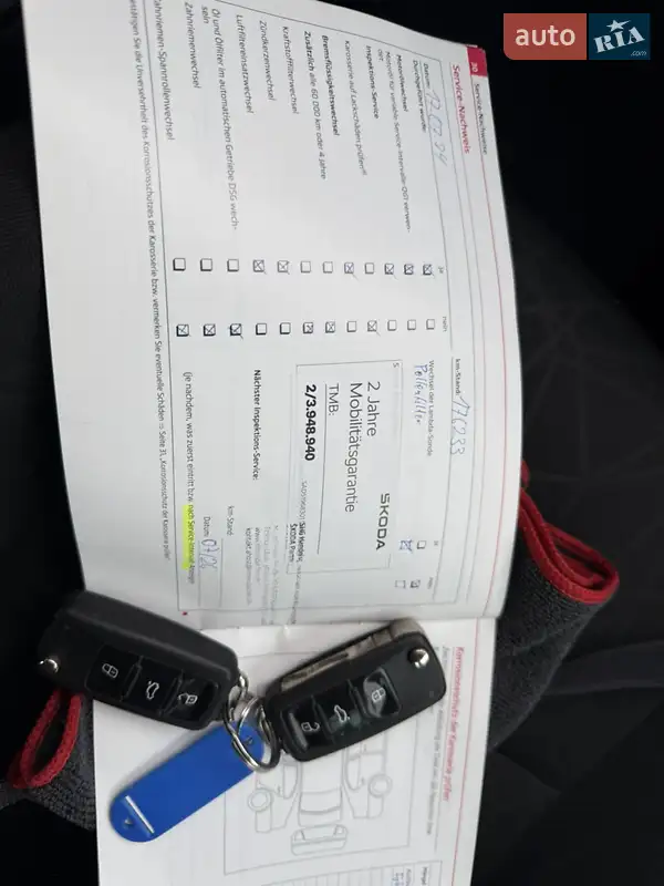 Микровэн Skoda Roomster 2011 в Виннице документ