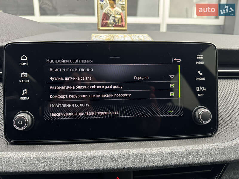 Хэтчбек Skoda Scala 2024 в Мукачево