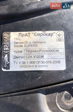 Лифтбек Skoda Superb 2012 в 