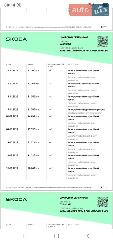 Універсал Skoda Superb 2020 в Софіївській Борщагівці документ