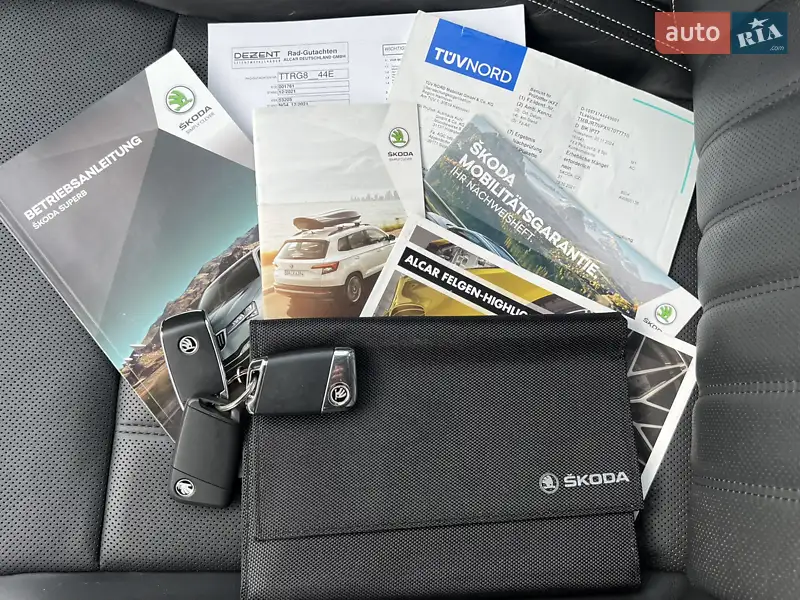 Универсал Skoda Superb 2021 в Луцке документ
