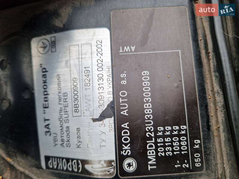 Ліфтбек Skoda Superb 2007 в Сновську