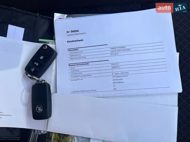 Универсал Skoda Superb 2015 в Луцке документ