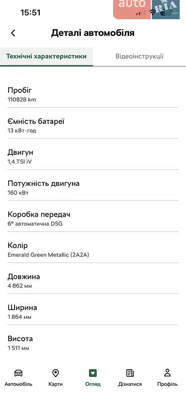 Універсал Skoda Superb 2020 в Ужгороді документ