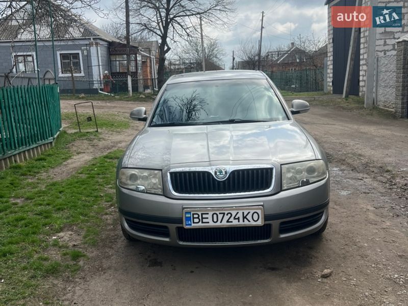 Лифтбек Skoda Superb 2007 в Первомайске