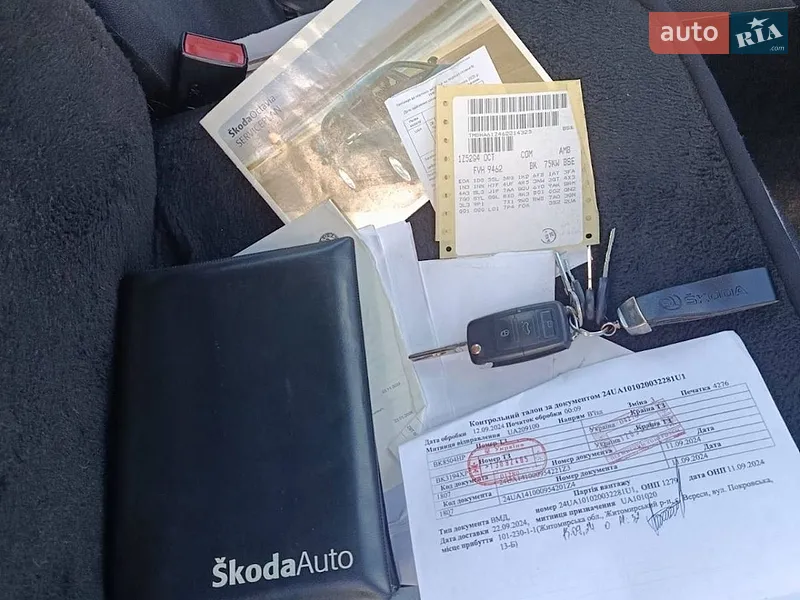 Лифтбек Skoda Superb 2006 в Житомире документ
