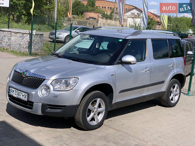 Позашляховик / Кросовер Skoda Yeti 2012 в Бердичеві