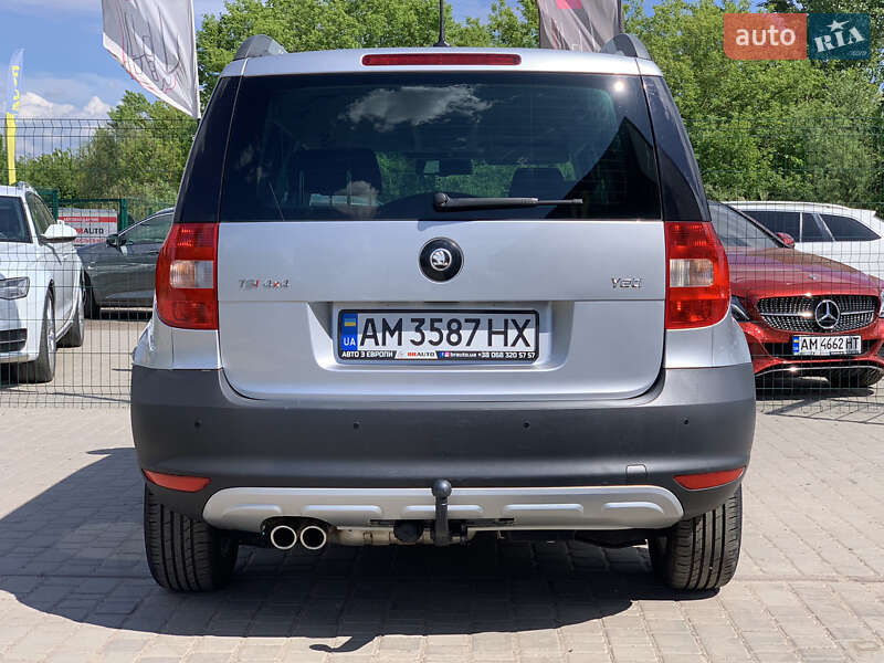 Позашляховик / Кросовер Skoda Yeti 2012 в Бердичеві