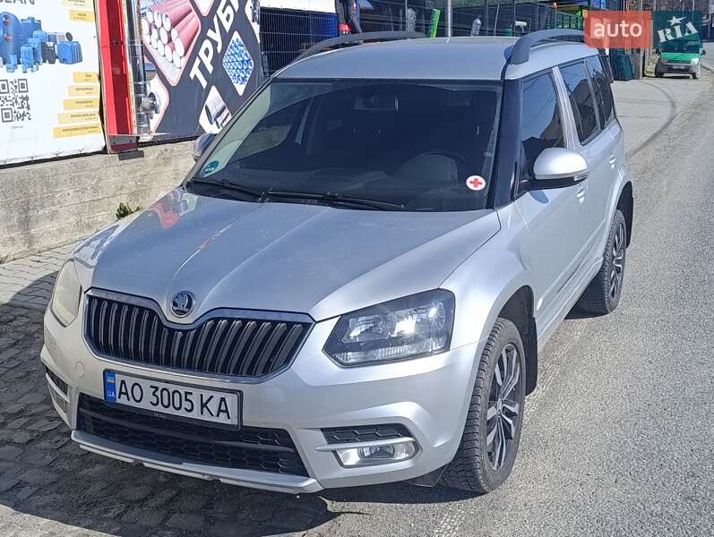 Внедорожник / Кроссовер Skoda Yeti 2016 в Хусте