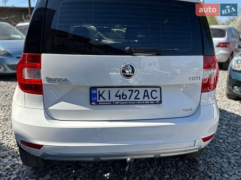 Внедорожник / Кроссовер Skoda Yeti 2015 в Смеле