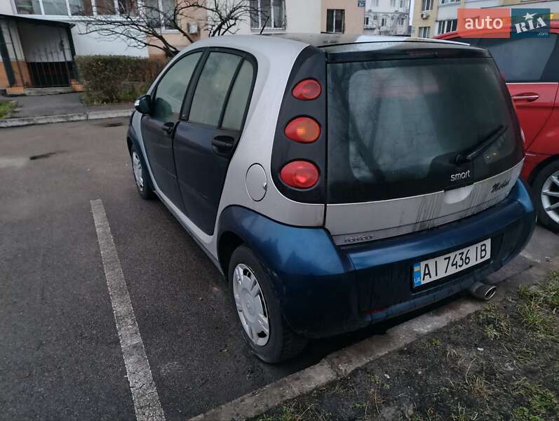 Хэтчбек Smart Forfour 2004 в Броварах фото 3 Хэтчбек Smart Forfour 2004 в Броварах