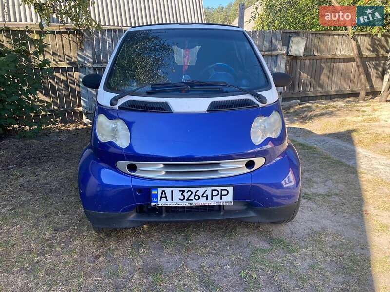 Кабриолет Smart Fortwo 2000 в 