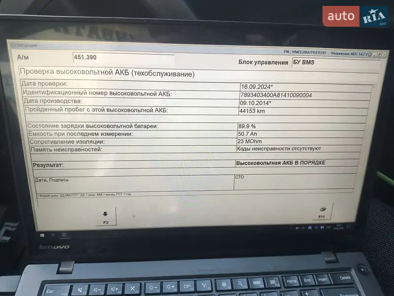 Купе Smart Fortwo 2014 в Киеве документ