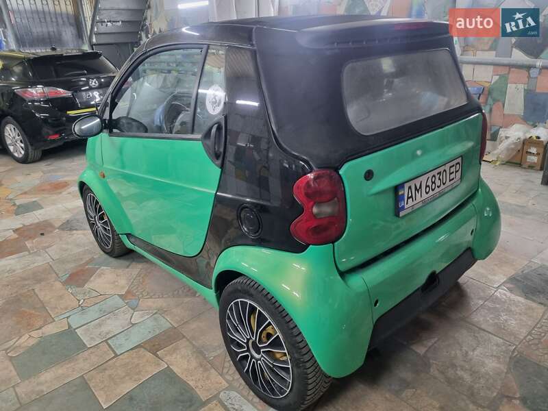 Кабриолет Smart Fortwo 2000 в Киеве фото 11 Кабриолет Smart Fortwo 2000 в Киеве