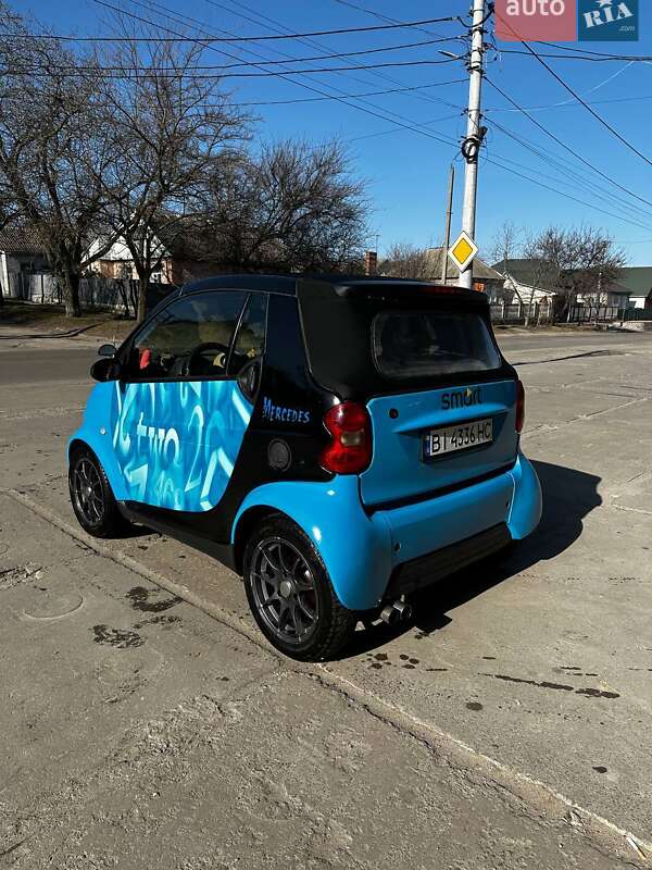 Кабріолет Smart Fortwo 2001 в Світловодську