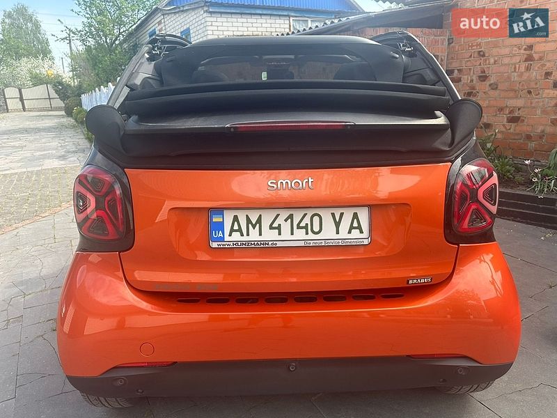 Кабриолет Smart Fortwo 2018 в Житомире