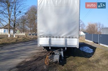 Тентованный борт (штора) - полуприцеп Sommer AP 2002 в Киверцах