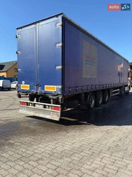 Тентованный борт (штора) - полуприцеп Sommer SP 2005 в Львове