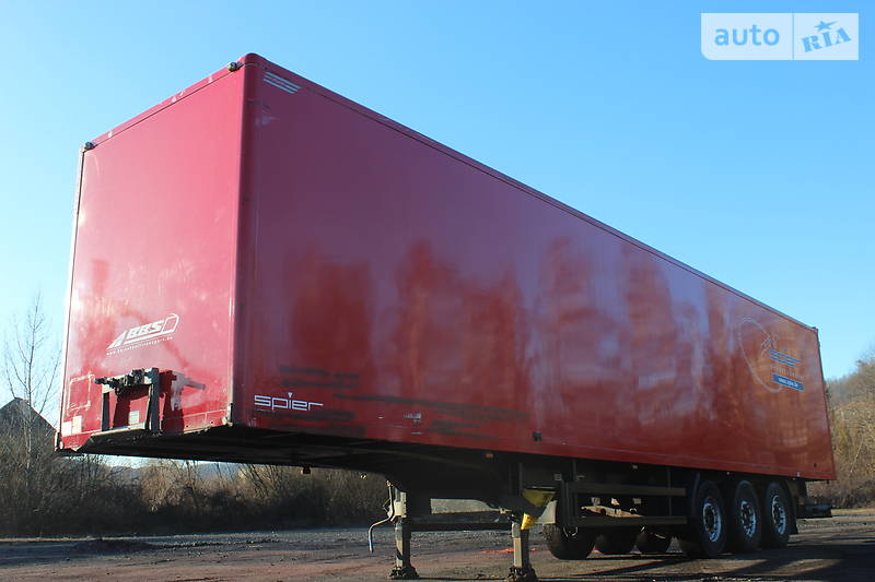 Изотермическая будка Spier AGL 2002 в Хусте