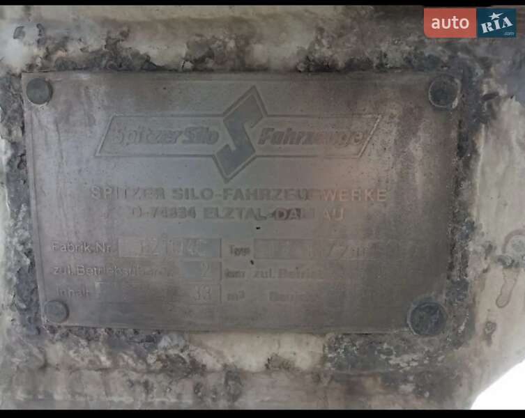 Цистерна полуприцеп Spitzer SF 1995 в Черкассах