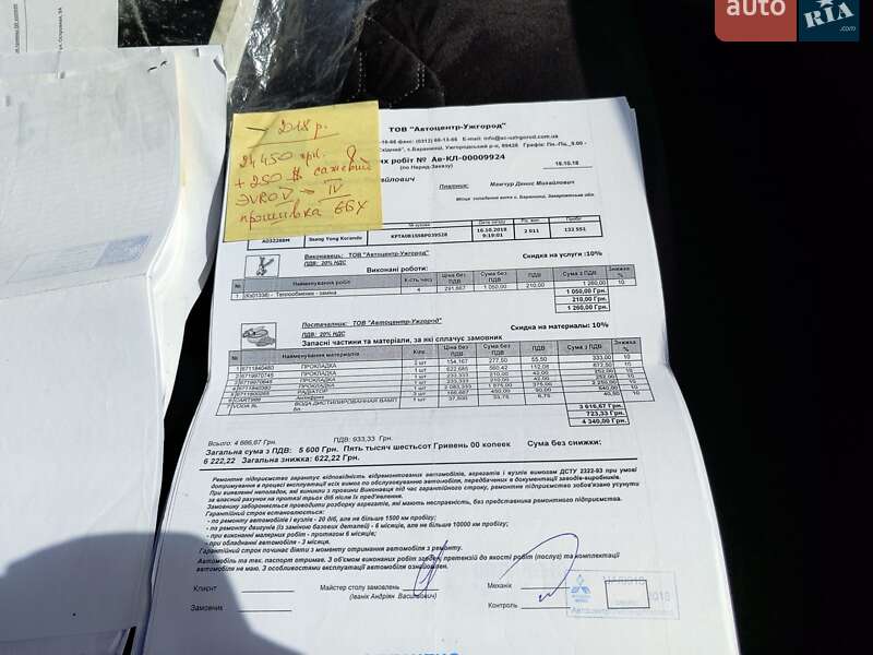 Позашляховик / Кросовер SsangYong Korando 2011 в Міжгір'ї