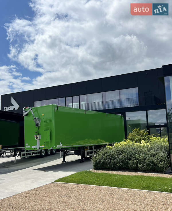 Лесовоз / Сортиментовоз - полуприцеп STAS BioSTAR 2025 в Киеве