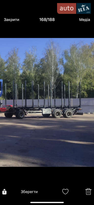 Лесовоз / Сортиментовоз - прицеп Stern SA334 2000 в Коростене