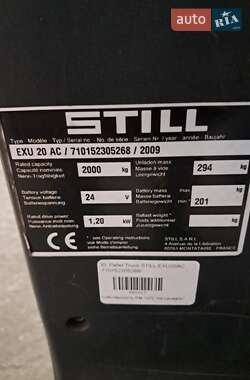 Другая спецтехника Still EXU 2009 в 