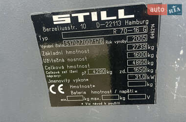 Подьемник Still RX 70-16T 2005 в 