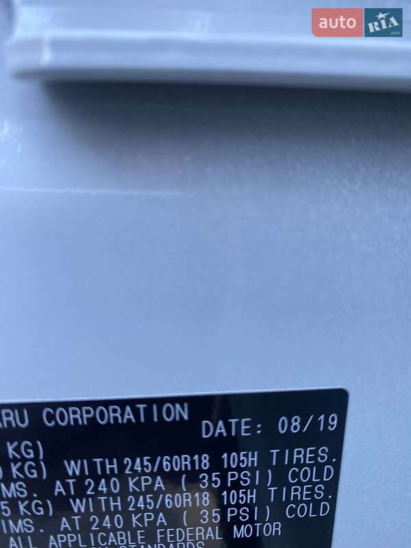Позашляховик / Кросовер Subaru Ascent 2019 в Миколаєві