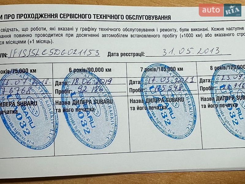 Внедорожник / Кроссовер Subaru Forester 2013 в Киеве