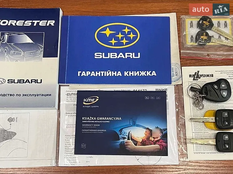 Позашляховик / Кросовер Subaru Forester 2004 в Києві документ 2 фото Позашляховик / Кросовер Subaru Forester 2004 в Києві документ