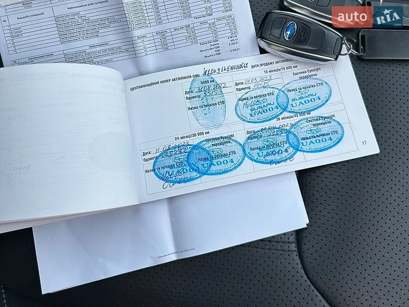 Внедорожник / Кроссовер Subaru Forester 2021 в Киеве документ