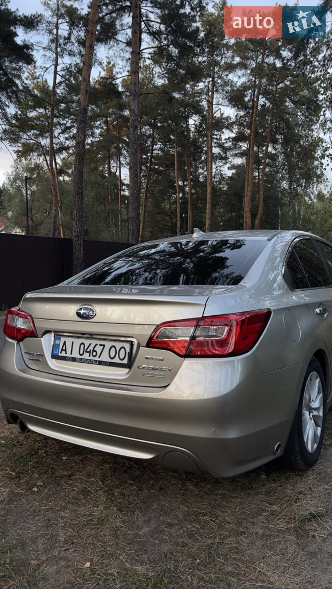 2016 Subaru Legacy - мініатюра 2