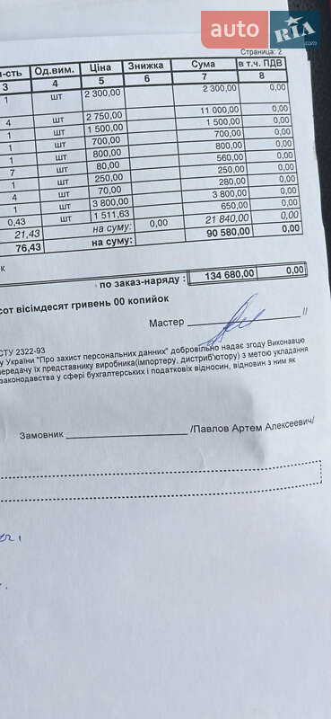 Седан Subaru Legacy 2007 в Славянске