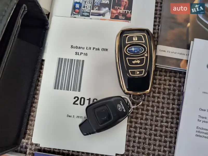 Седан Subaru Legacy 2016 в Харькове документ 4 фото Седан Subaru Legacy 2016 в Харькове документ