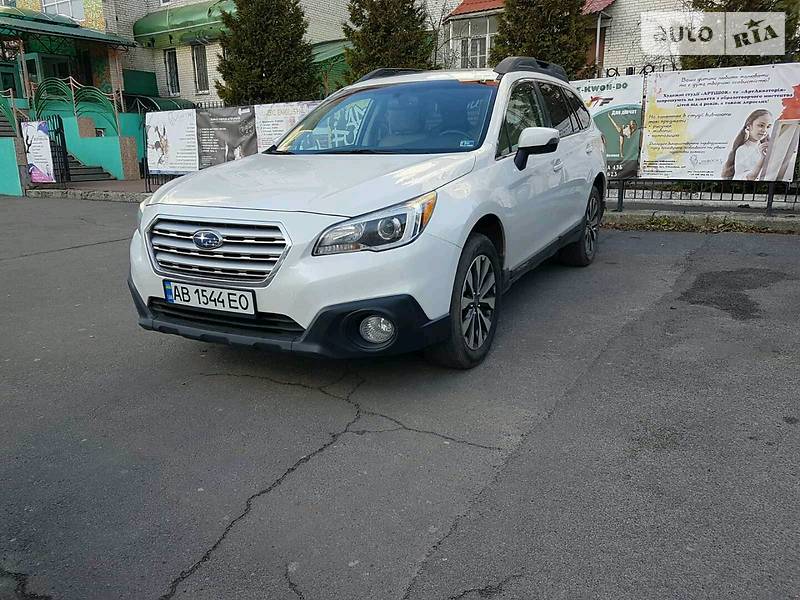 Позашляховик / Кросовер Subaru Outback 2017 в 