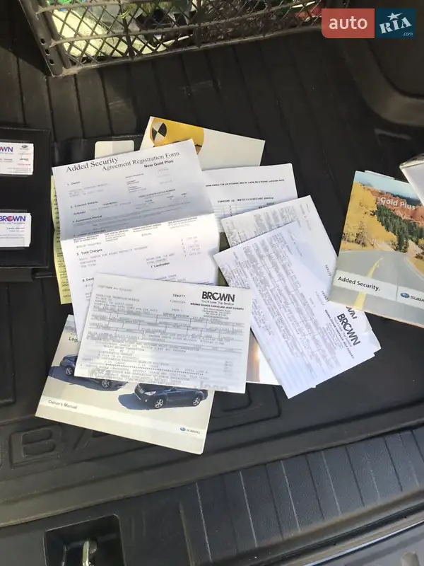 Універсал Subaru Outback 2013 в Одесі документ