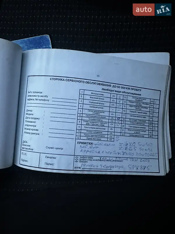 Універсал Subaru Outback 2006 в Тернополі документ 7 фото Універсал Subaru Outback 2006 в Тернополі документ